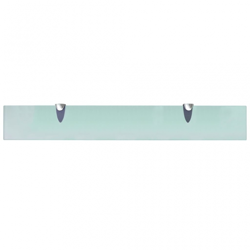 Schwebende Regale 2 Stk. Glas 70x10 cm 8 mm