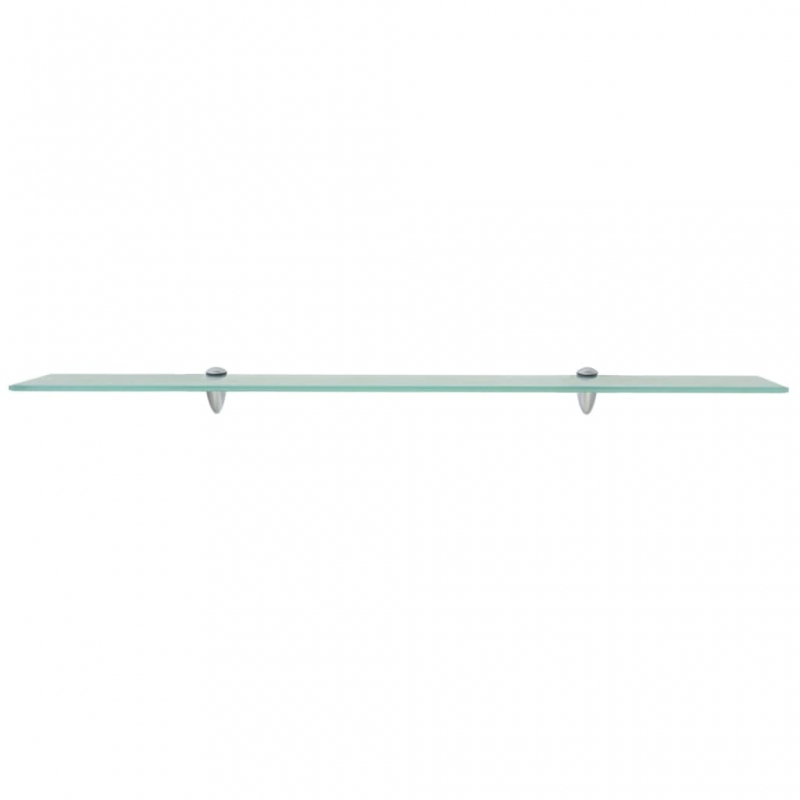 Schweberegale 2 Stk. Glas 100x10 cm 8 mm