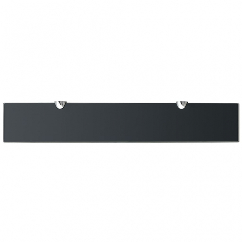 Schwebende Regale 2 Stk. Glas 60x10 cm 8 mm