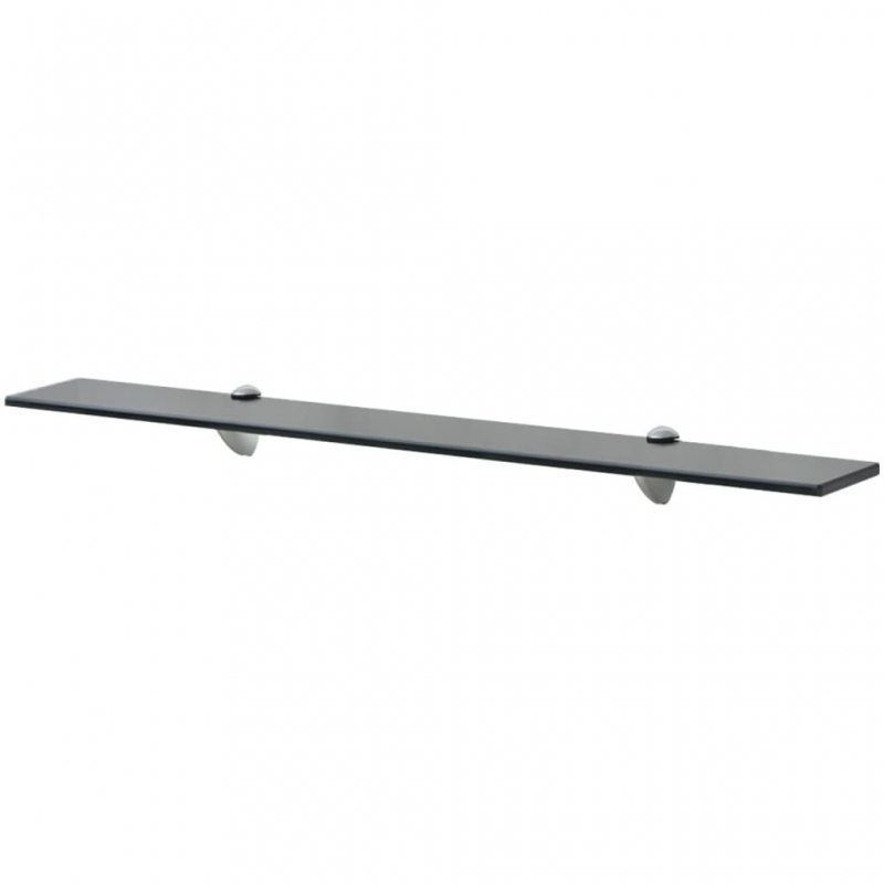 Schwebende Regale 2 Stk. Glas 80x10 cm 8 mm