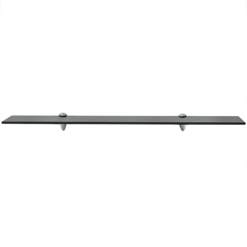 Schwebende Regale 2 Stk. Glas 80x10 cm 8 mm