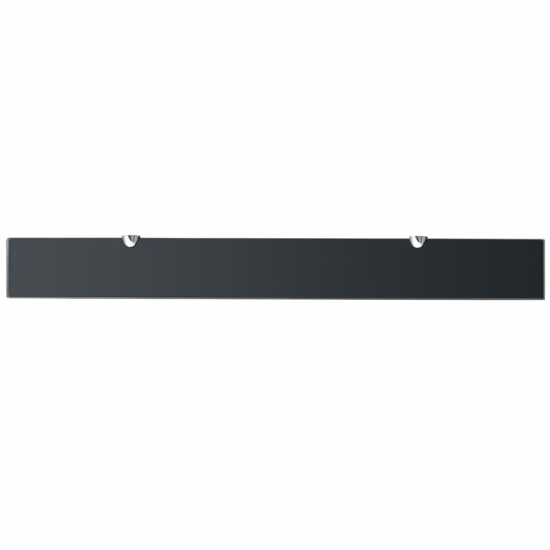 Schweberegale 2 Stk. Glas 90x10 cm 8 mm