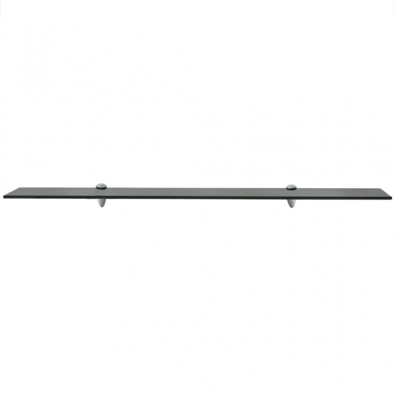 Schweberegale 2 Stk. Glas 100x10 cm 8 mm