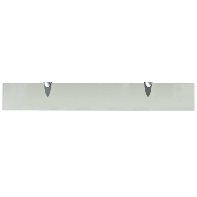 Schweberegale 2 Stk. Glas 70x10 cm 8 mm