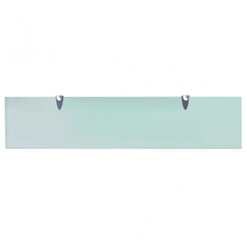 Schweberegale 2 Stk. Glas 90x20 cm 8 mm