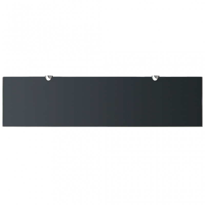 Schwebende Regale 2 Stk. Glas 80x20 cm 8 mm