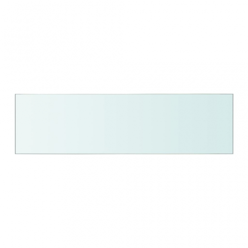 Regalböden 2 Stk. Glas Transparent 50x12 cm