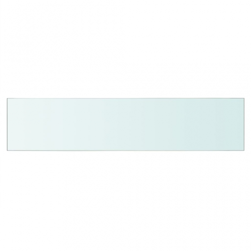 Regalböden 2 Stk. Glas Transparent 60 x 12 cm