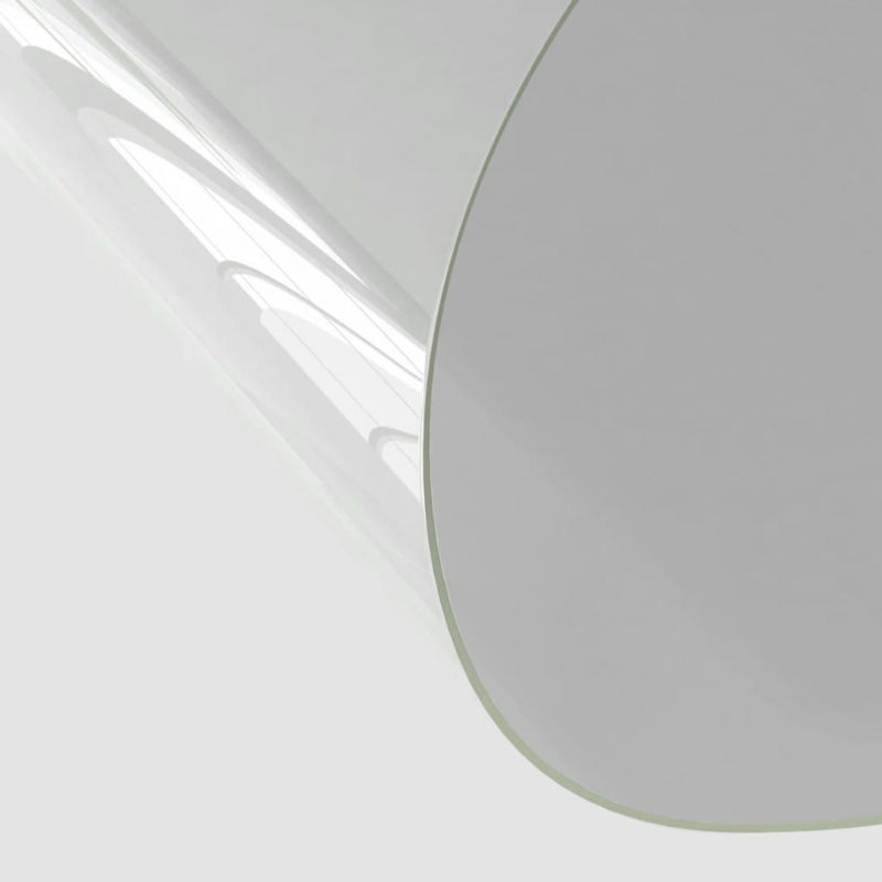 Tischfolie Transparent Ø 120 cm 2 mm PVC