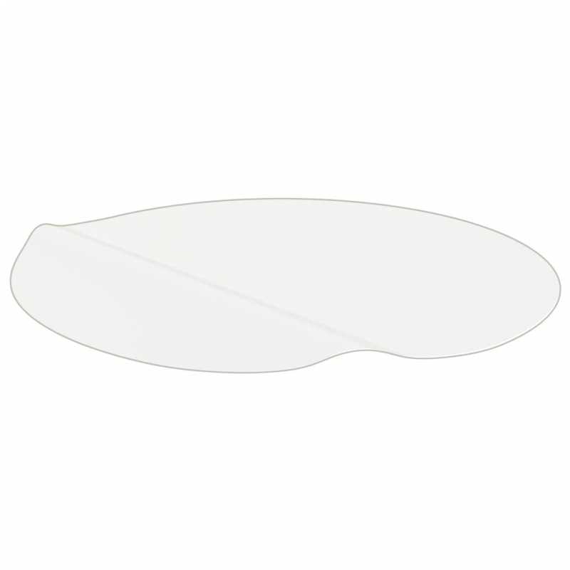 Tischfolie Transparent Ø 120 cm 2 mm PVC