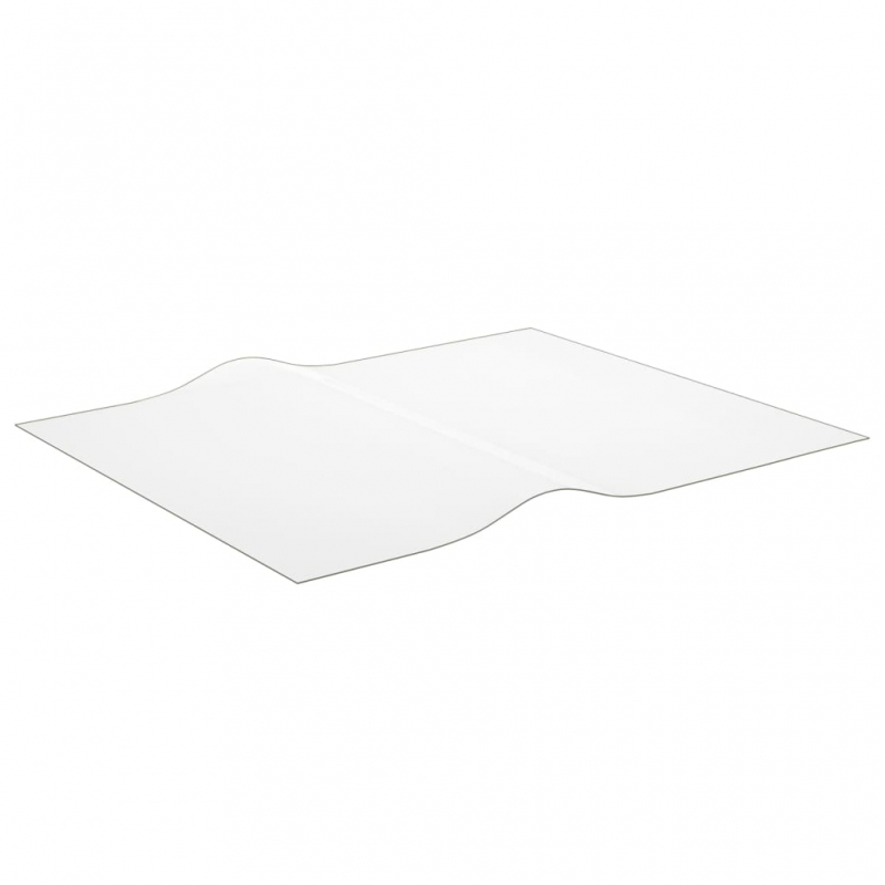 Tischfolie Transparent 100x90 cm 1,6 mm PVC