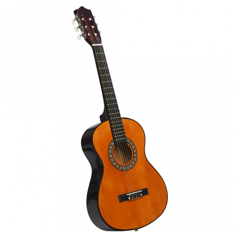 8-tlg. Klassische Gitarre Set für Anfänger 1/2 34