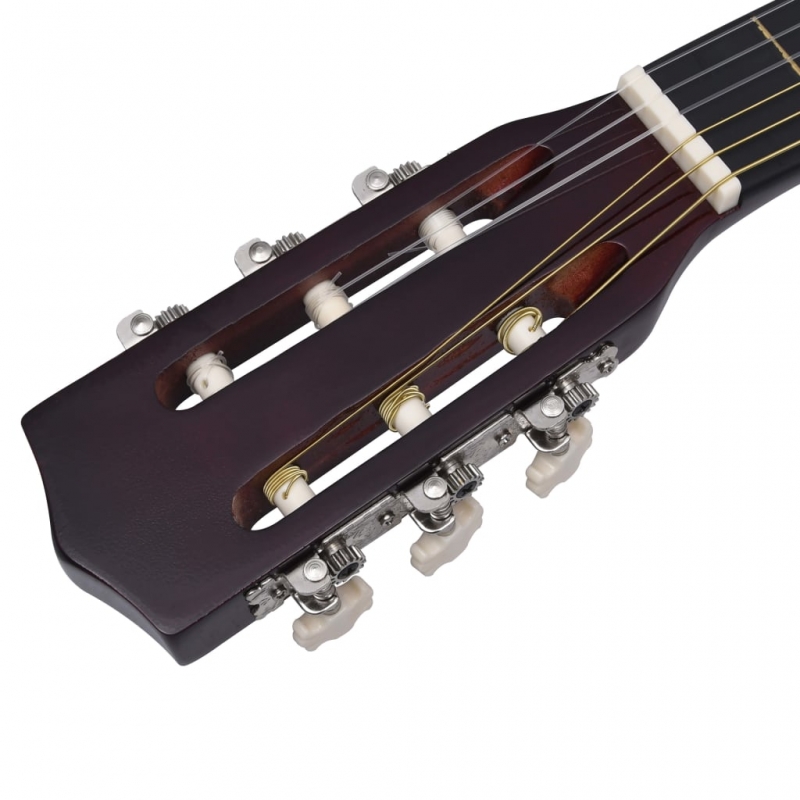 8-tlg. Klassische Gitarre Set für Anfänger 1/2 34