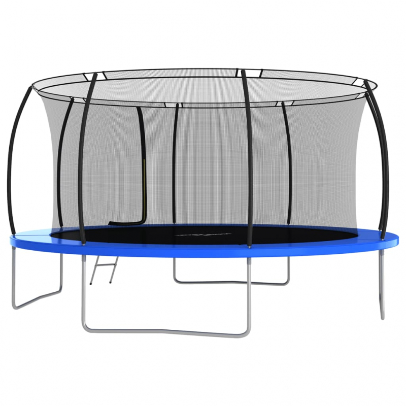 Trampolin-Set Rund 460×80 cm 150 kg