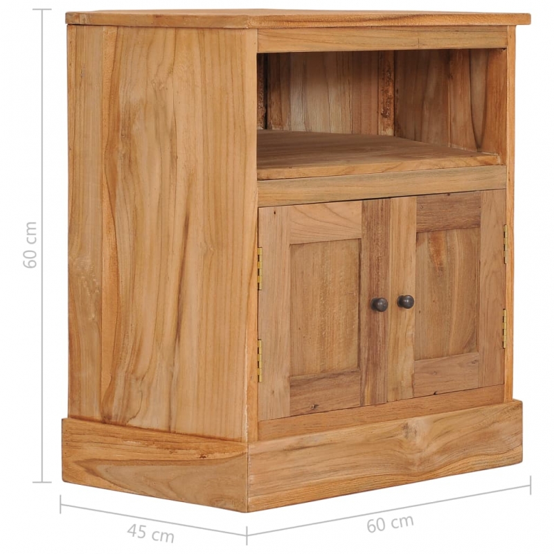 Sideboard 60x45x60 cm Massivholz Teak
