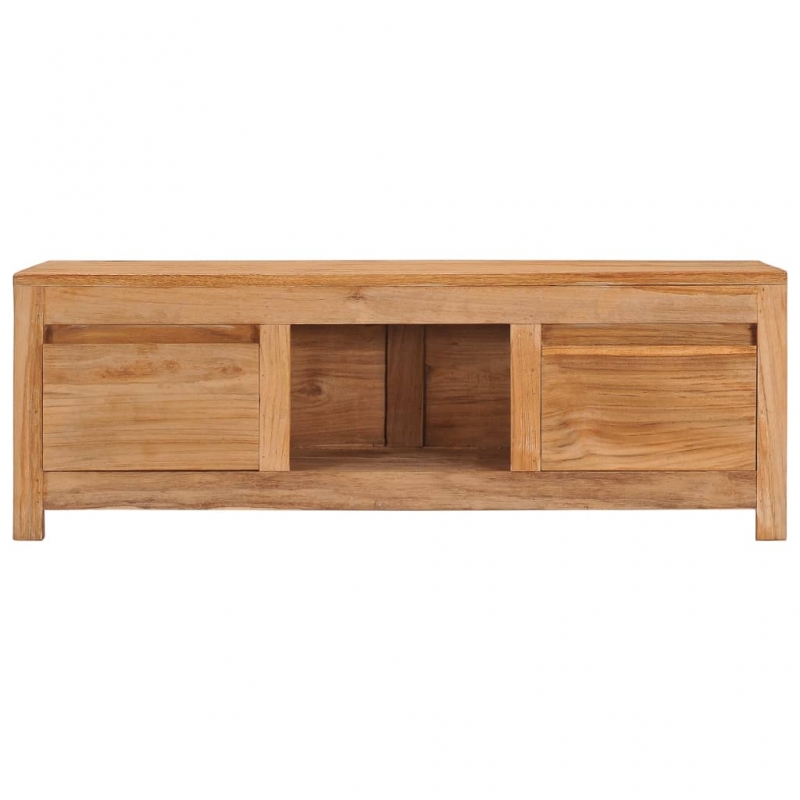 TV-Schrank 100×30×35 cm Massivholz Teak