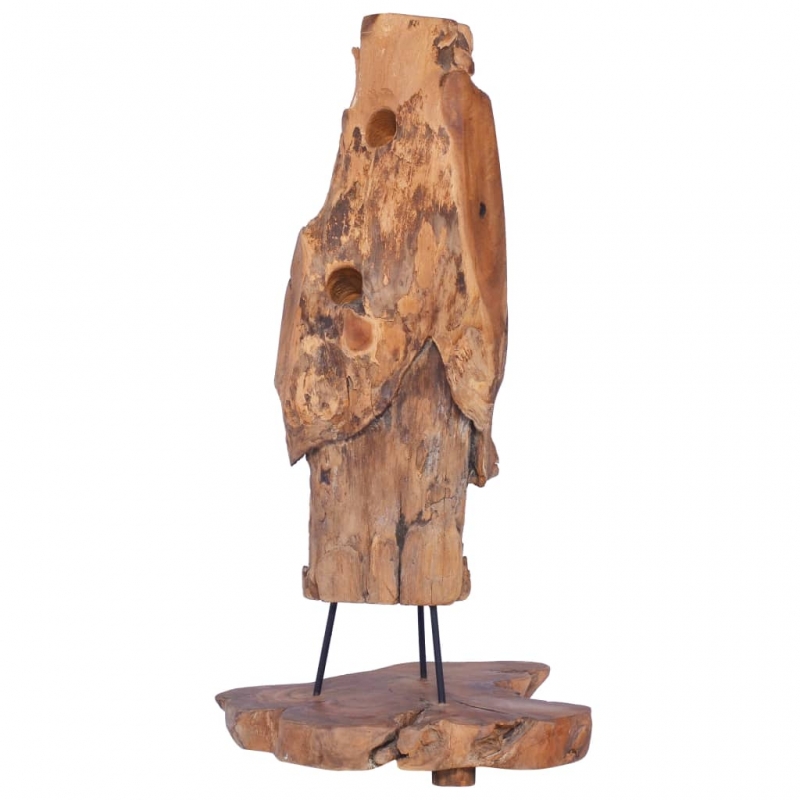 Weinständer für 8 Flaschen 40x30x80 cm Massivholz Teak
