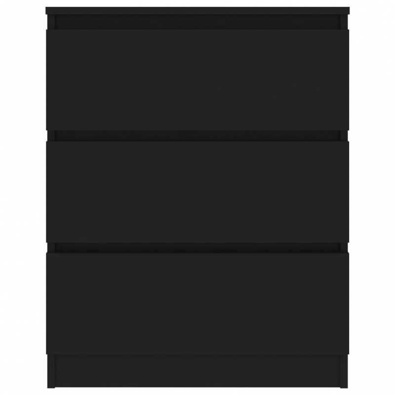 Sideboard Schwarz 60x35x76 cm Holzwerkstoff