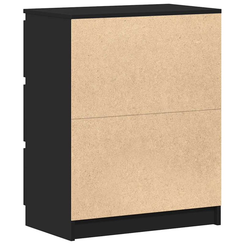 Sideboard Schwarz 60x35x76 cm Holzwerkstoff