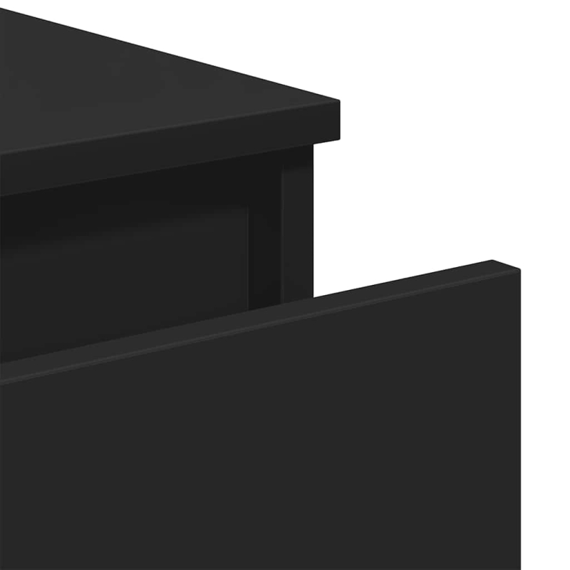 Sideboard Schwarz 60x35x76 cm Holzwerkstoff