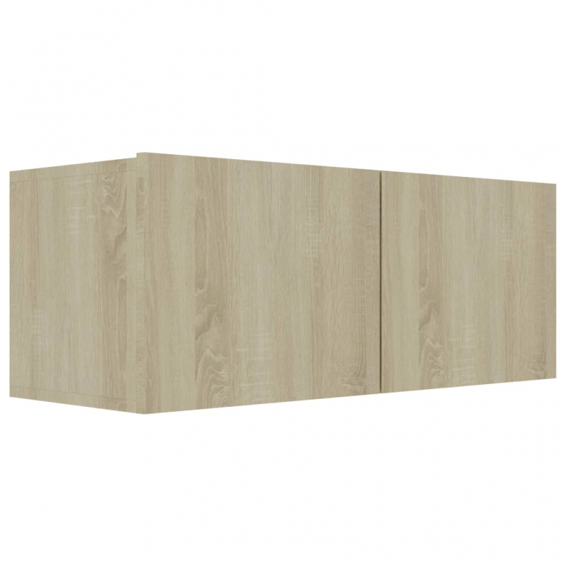 TV-Schrank Sonoma-Eiche 80x30x30 cm Holzwerkstoff