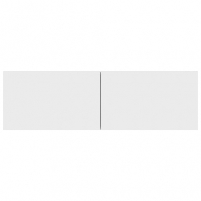 TV-Schrank Weiß 100x30x30 cm Holzwerkstoff