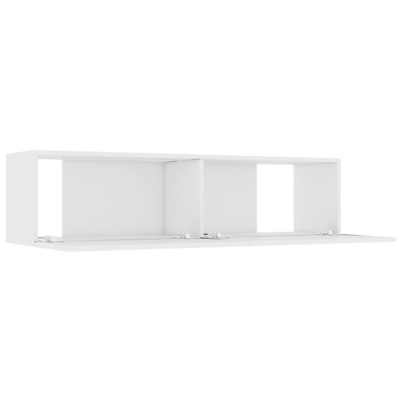 TV-Schrank Weiß 120x30x30 cm Holzwerkstoff