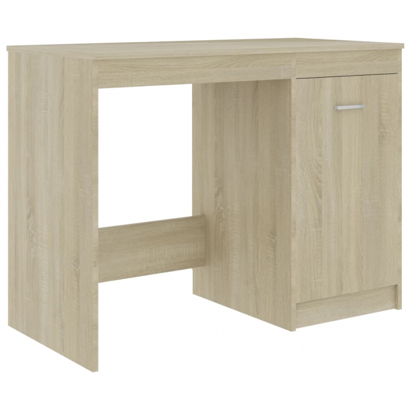 Schreibtisch Sonoma-Eiche 100x50x76 cm Holzwerkstoff