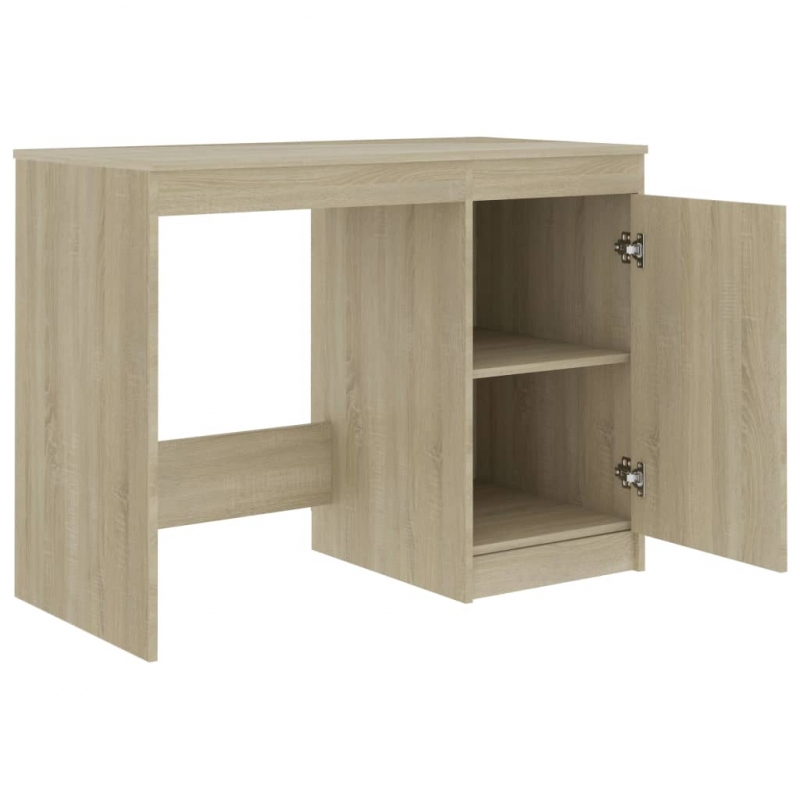 Schreibtisch Sonoma-Eiche 100x50x76 cm Holzwerkstoff