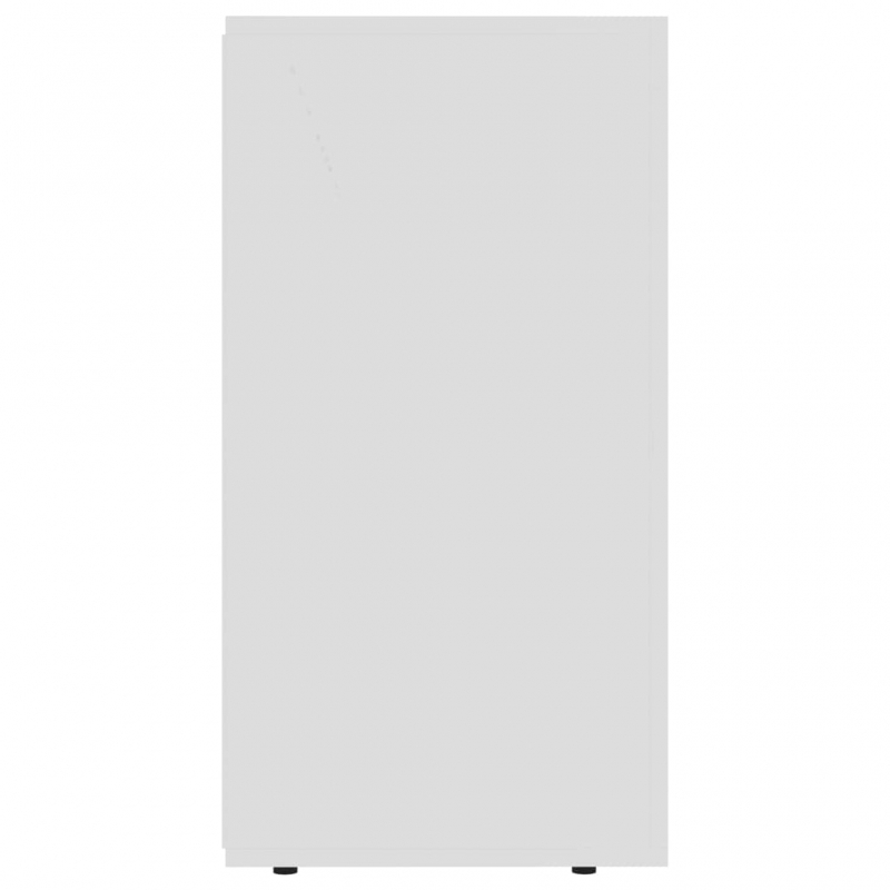 Sideboard Hochglanz-Weiß 120x36x69 cm Holzwerkstoff
