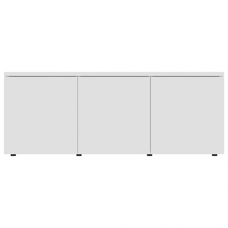TV-Schrank Weiß 80x34x30 cm Holzwerkstoff