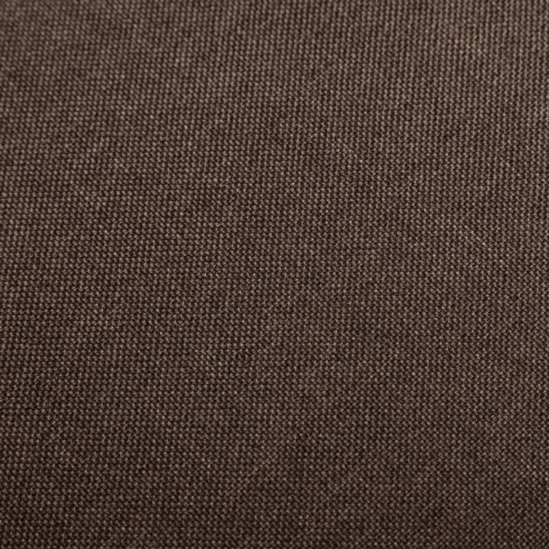 Barhocker 2 Stk. Braun Stoff