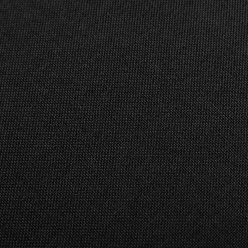 Barhocker 2 Stk. Schwarz Stoff