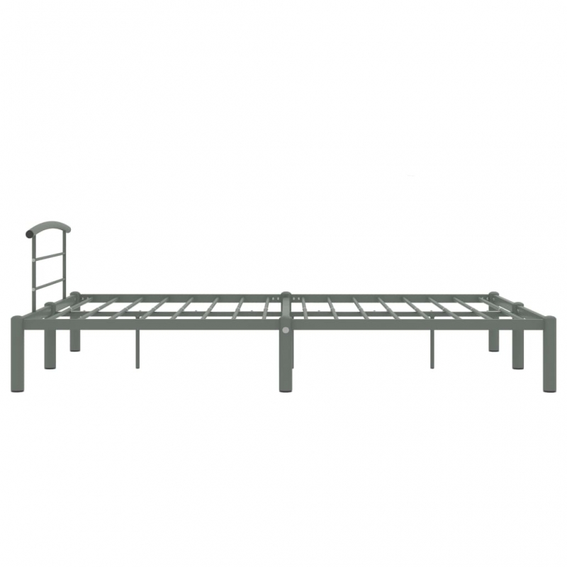Bettgestell Grau Metall 120x200 cm