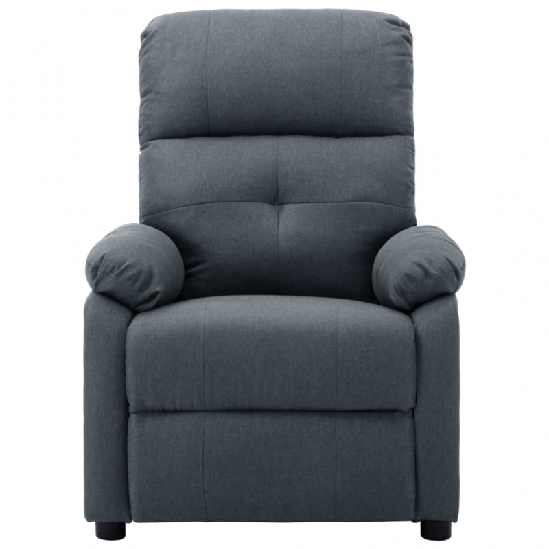 Relaxsessel Hellgrau Stoff