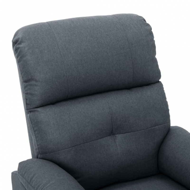 Relaxsessel Hellgrau Stoff
