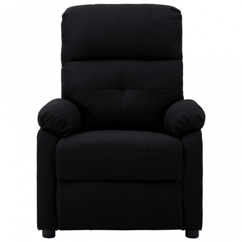 Massagesessel Schwarz Stoff