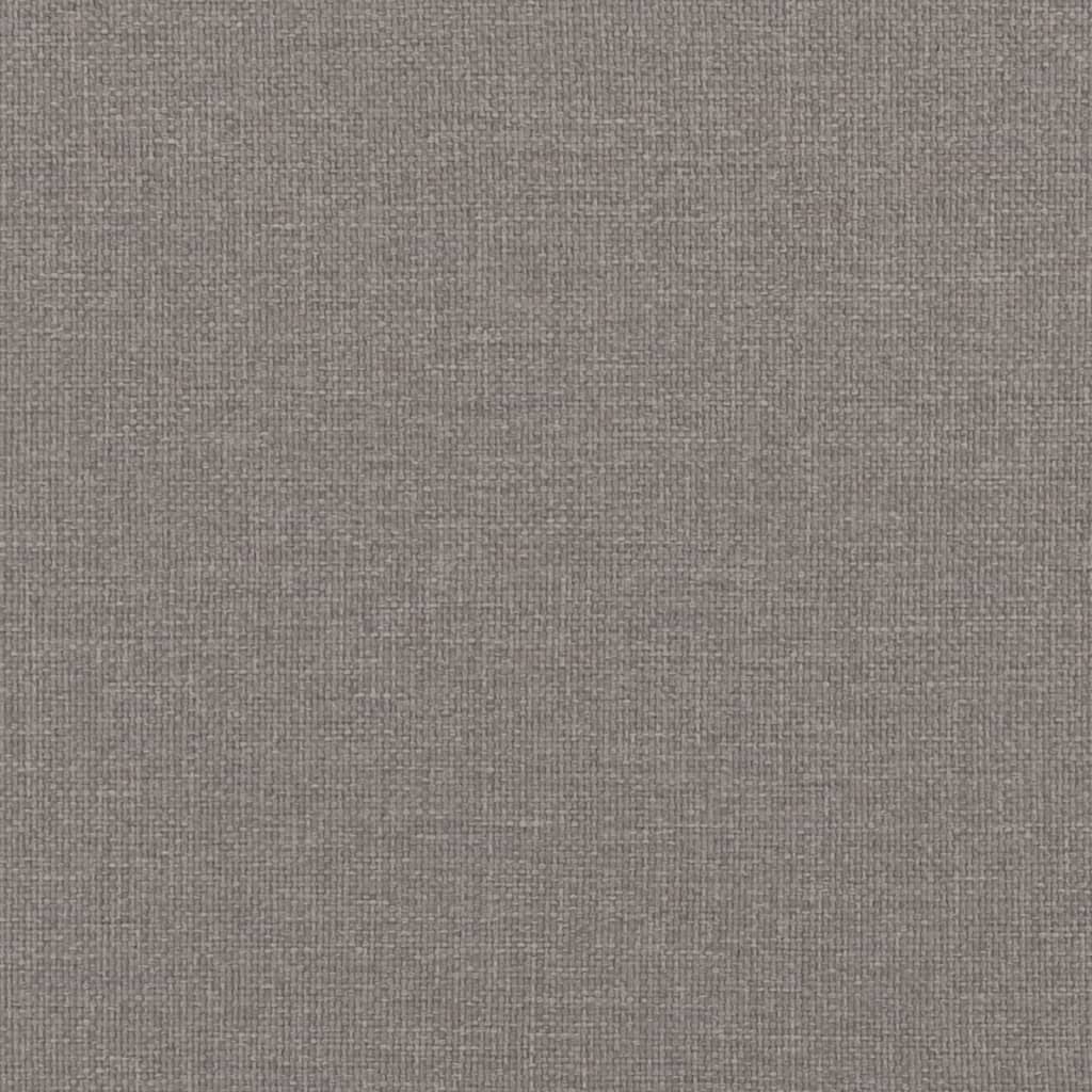 Massagesessel Taupe Stoff