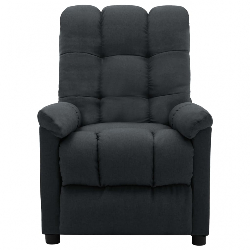 Relaxsessel Dunkelgrau Stoff