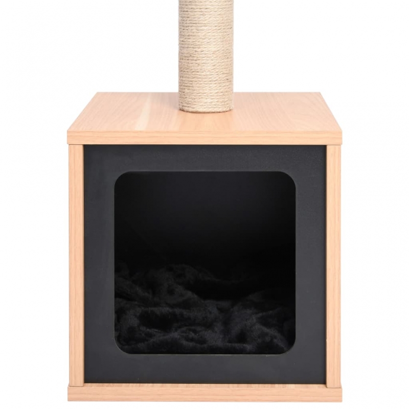 Katzen-Kratzbaum mit Sisal-Kratzmatte 62 cm