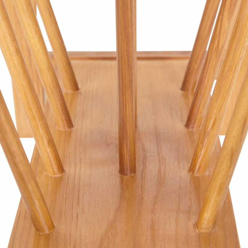 Zeitungstisch 45x27x42 cm Eiche Massivholz