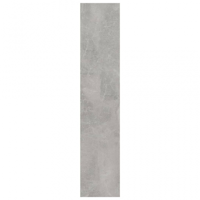 Wandregal Betongrau 90x16x78 cm Holzwerkstoff