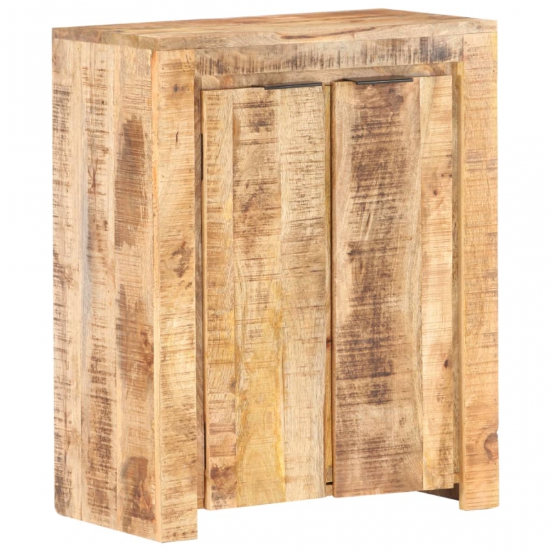 Sideboard 59x33x75 cm Raues Mangoholz