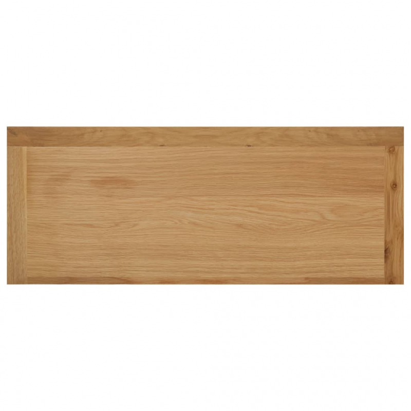 Weinschrank für 11 Flaschen 80 x 32 x 80 cm  Eiche Massivholz