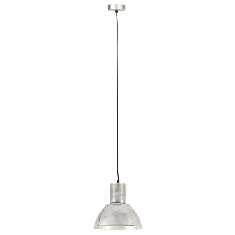 Hängelampe 25 W Silbern Rund 28,5 cm E27