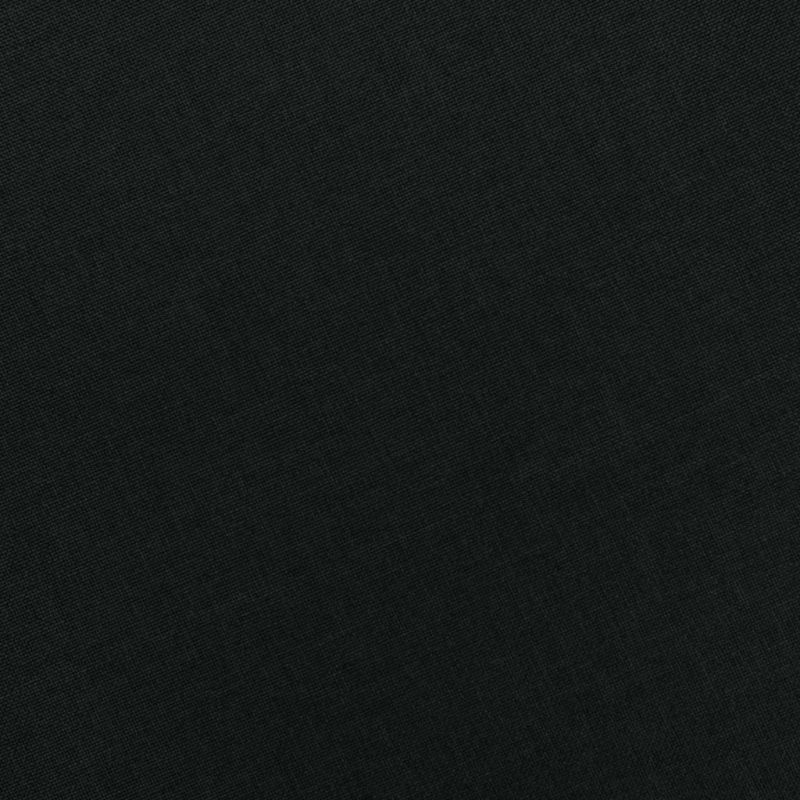 Sessel mit Fußhocker Schwarz Stoff