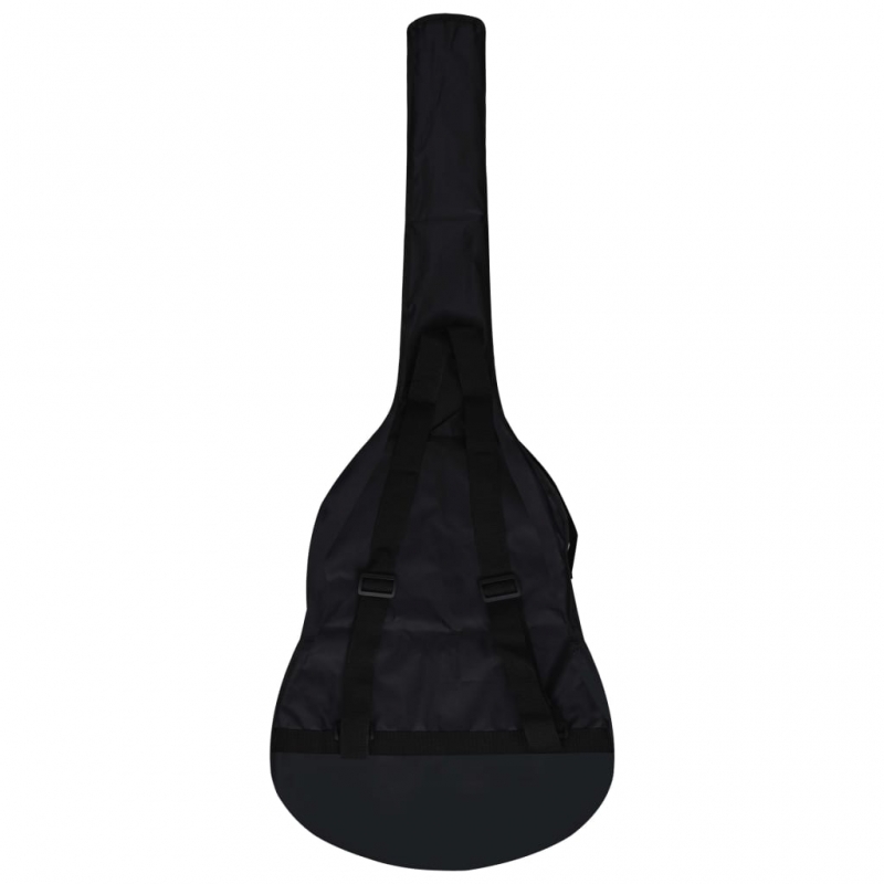 Klassikgitarre für Anfänger mit Tasche Schwarz 4/4 39