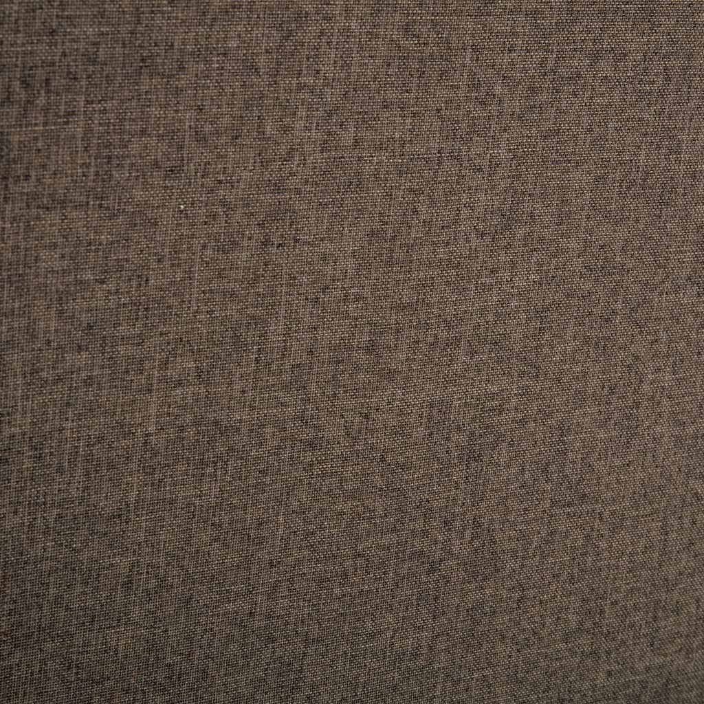 Massagesessel Braun Stoff