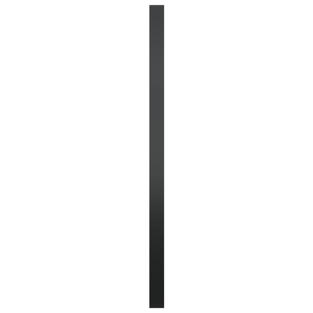 Wandspiegel Schwarz 60 cm