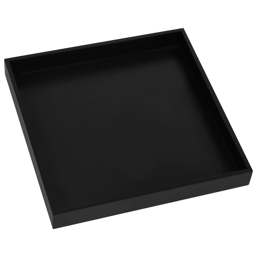 Beistelltisch Schwarz und Golden 38x38x38,5 cm MDF